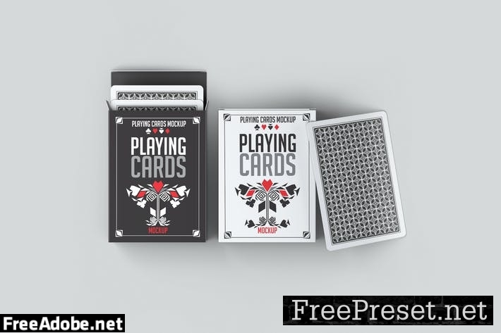 Playing Cards Mock-Up UPDQLS