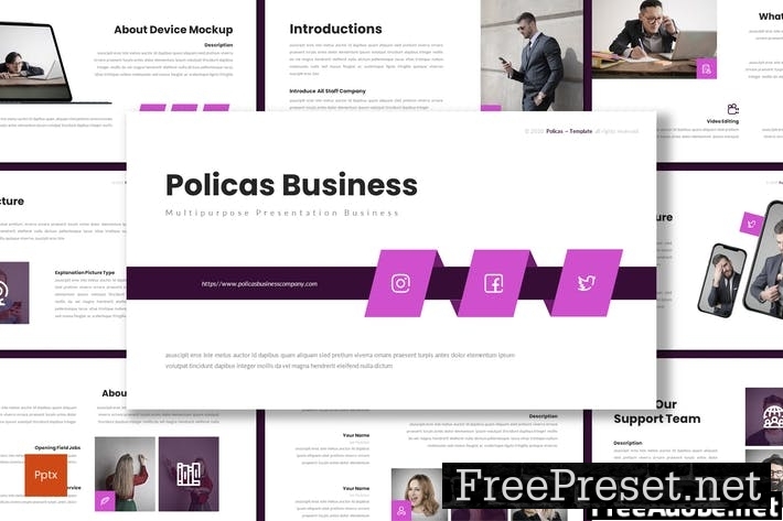 Policas - Multipurpose Powerpoint Template X7HT9Y2