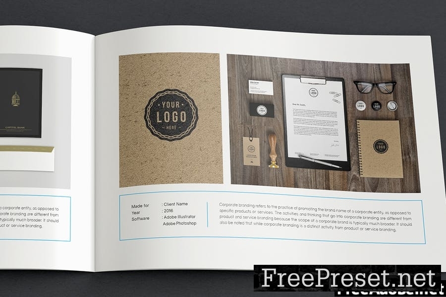 Portfolio Brochure Template