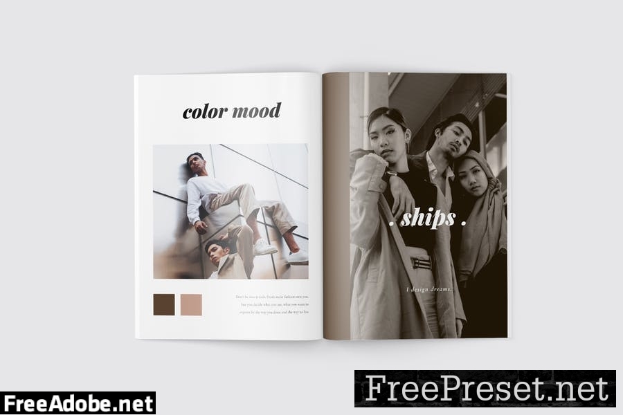 Portfolio Magazine Template