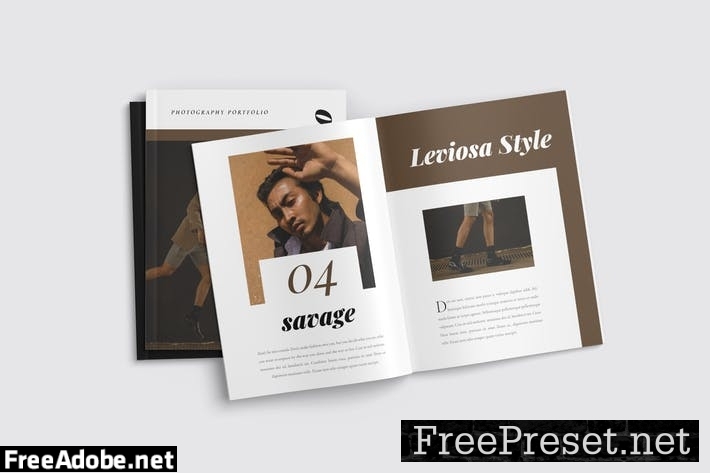 Portfolio Magazine Template Y2SPFMQ