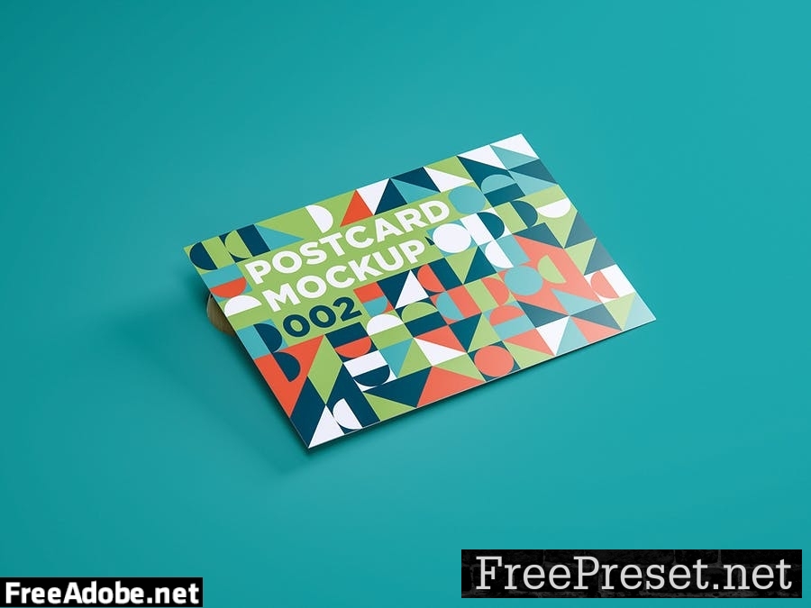 Postcard Mockup 002