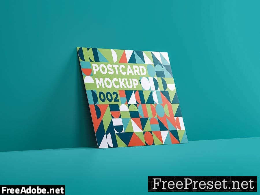 Postcard Mockup 002