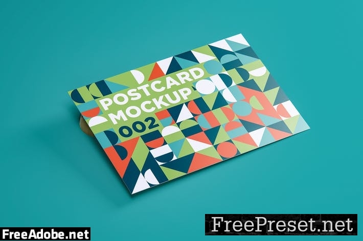 Postcard Mockup 002 U8BYW58