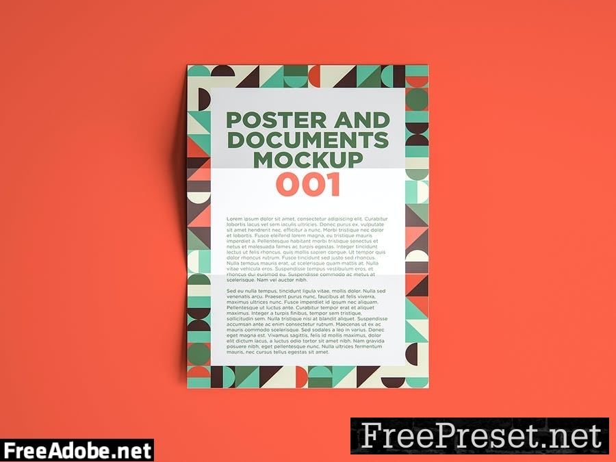 Poster And Documents Mockup 001