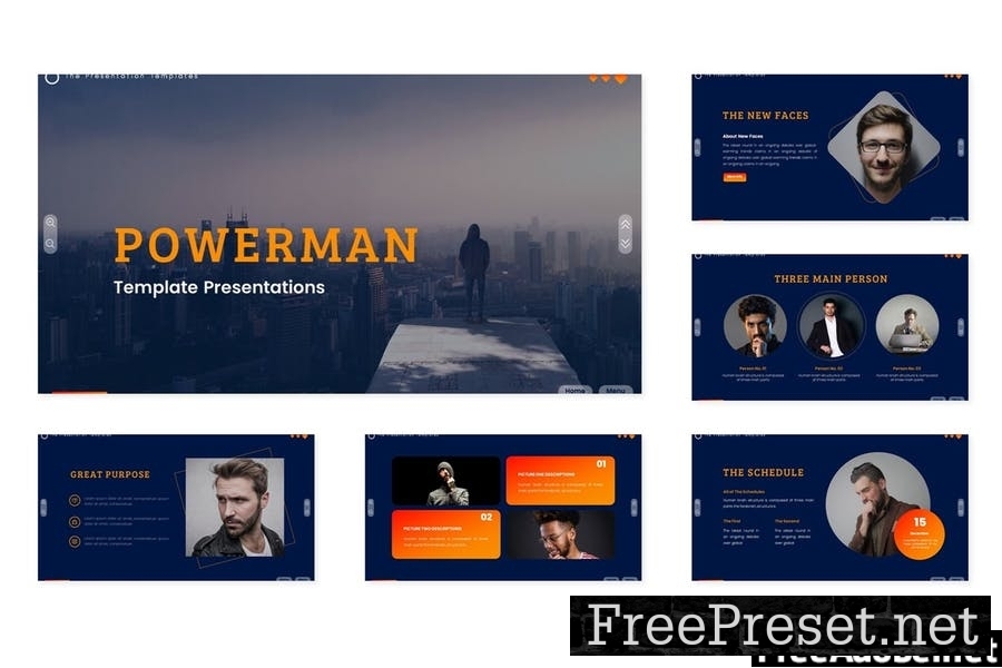 Powerman - Powerpoint Template