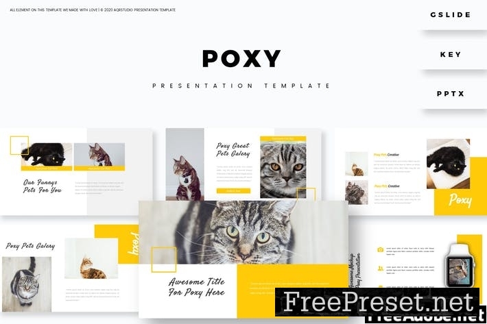 Poxy - Presentation Template 397E6ZN