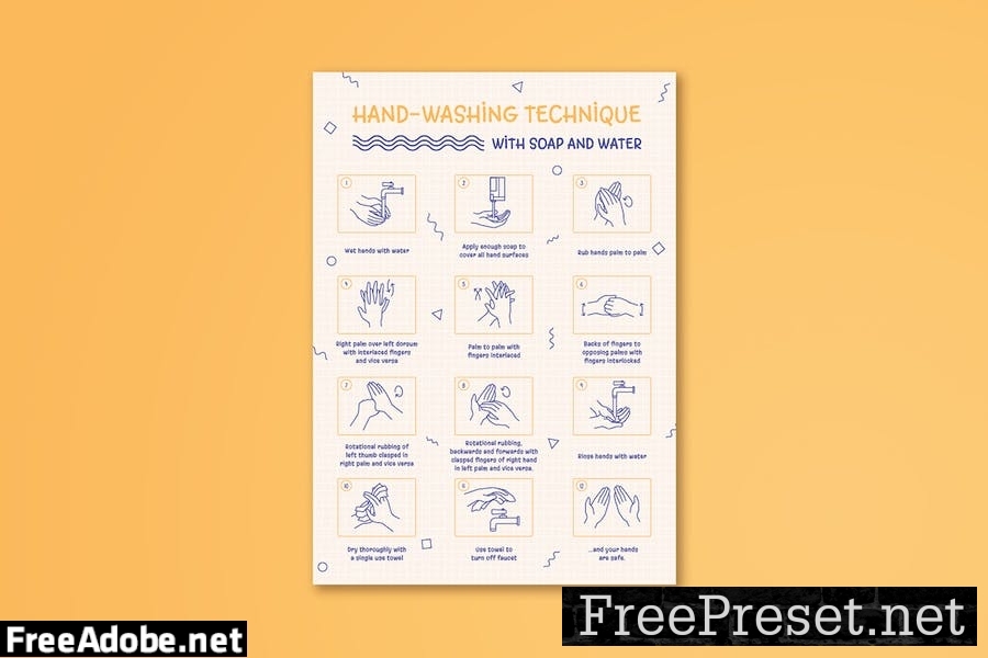 Preventing, Symptoms Covid19 & Wash Hand Technique D9LMUKM