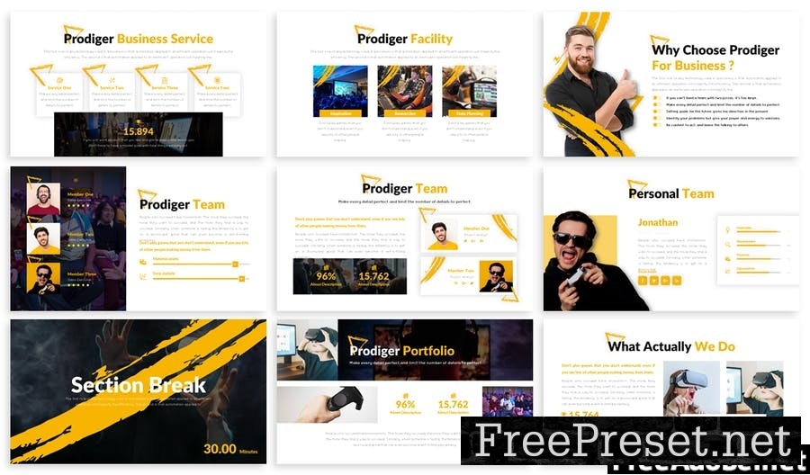 Prodiger - Business Template Prensentation