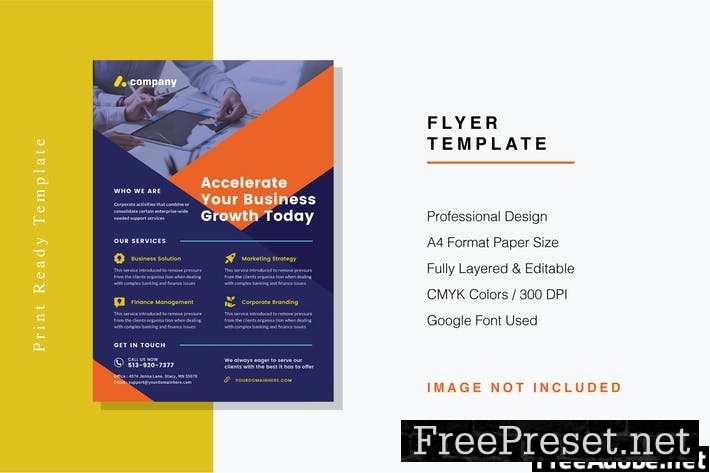 Professional Flyer Template ALFY88Z