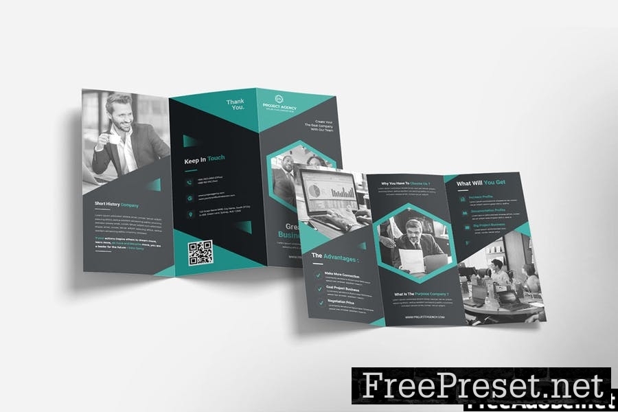 Project Agency – Trifold Brochure