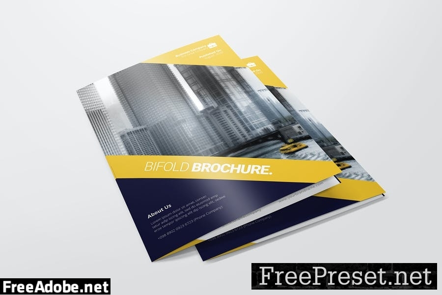 Project Business | Bifold Brochure ASFBE58