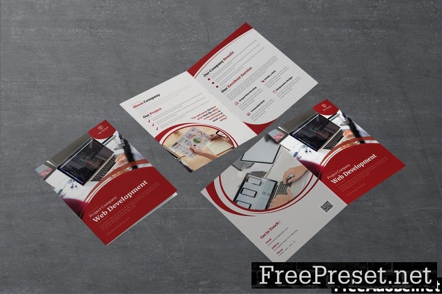 Project Development Bifold Brochure