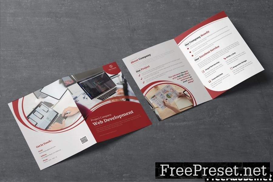 Project Development Bifold Brochure