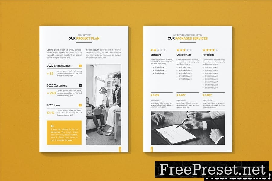 Project Grow - Brochure Template