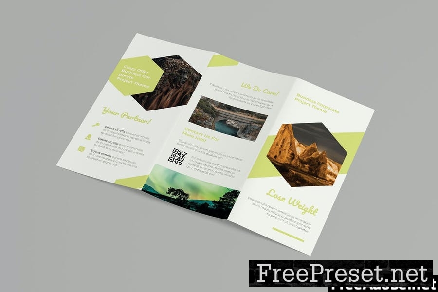 Project Theme | Trifold Brochure BZNM8AK