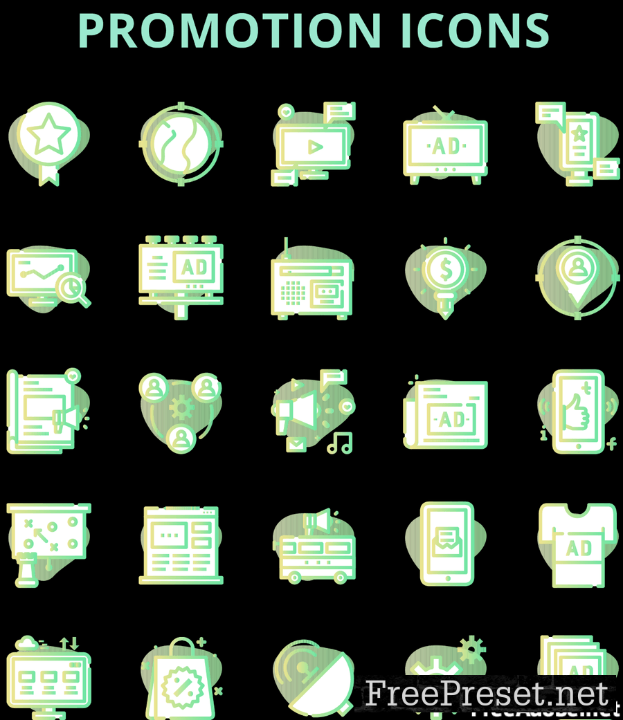 Promotion Icons Set