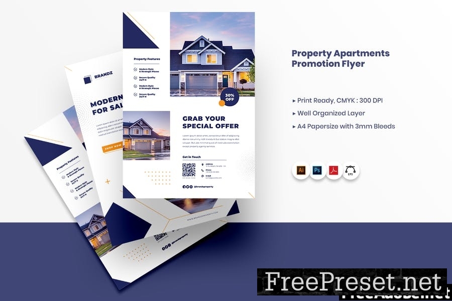 Property Apartment Promotion Flyer