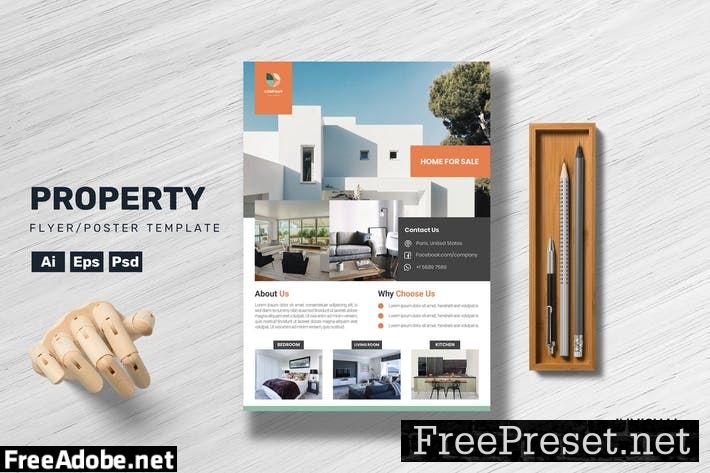 Property - Flyer Template 7VHSKKG