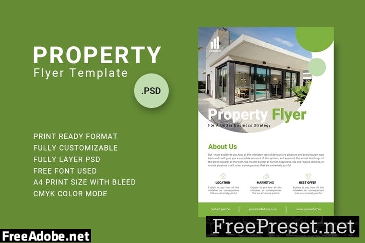 Property Flyer Template EAFG5AH