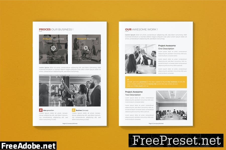 Provide Business - Brochure Template ZBV6MYK