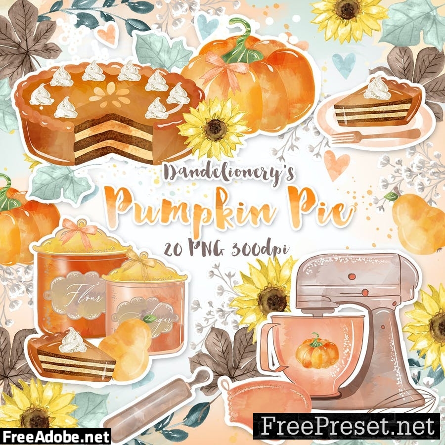 Pumpkin Pie cliparts