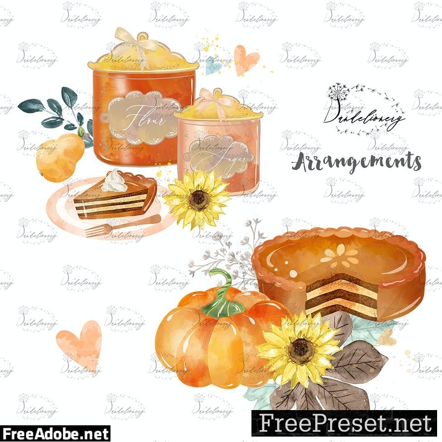 Pumpkin Pie cliparts