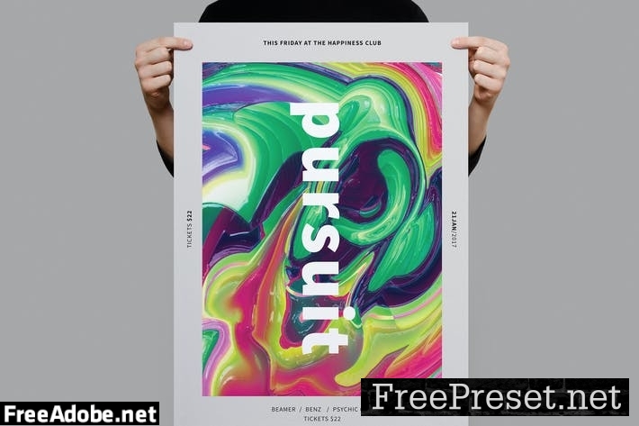 Pursuit Poster / Flyer LPBYYH