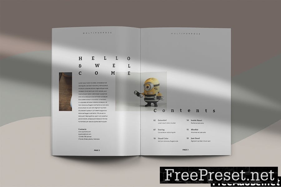 Quartone - Brochure Template