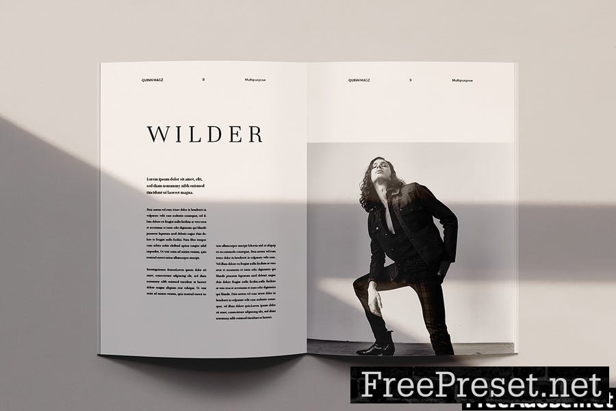 Quinn - Magazine Template