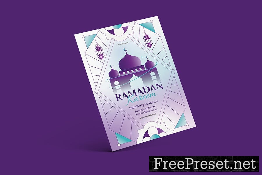 Ramadan Kareem Flyer LDW4UXG