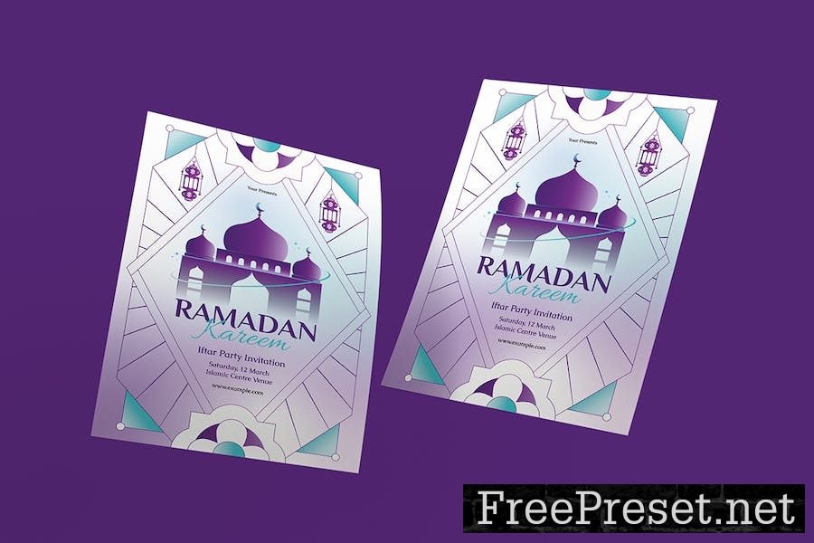 Ramadan Kareem Flyer LDW4UXG