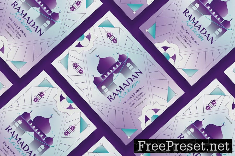 Ramadan Kareem Flyer LDW4UXG