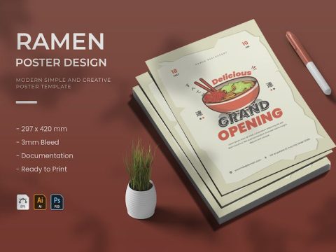 Ramen - Poster ZBA4D85