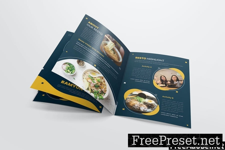 Ramyun Tower | Bifold Brochure