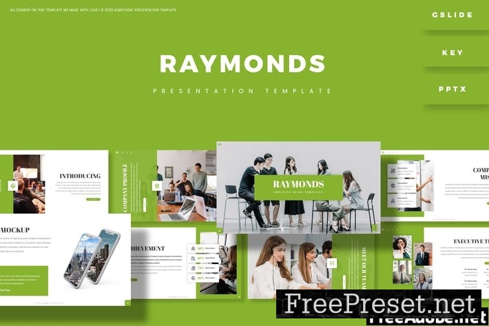 Raymonds - Presentation Template 72EARPZ