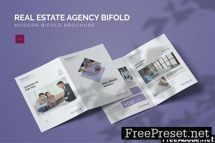 Real Estate Agency - Bifold Brochure LL6FJKV