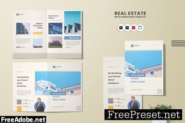 Real Estate Bi-Fold Brochure ZXNG2JE