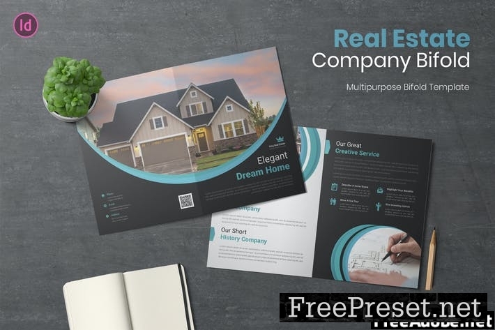 Real Estate Bifold Brochure LTZJRBT