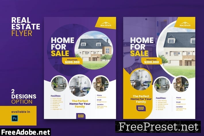 Real Estate Flyer HYV3Y42