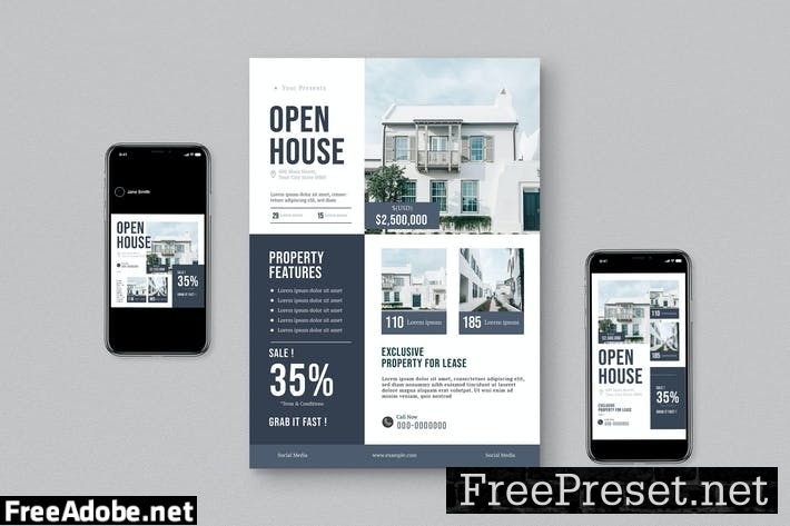 Real Estate Flyer Pack L5QQP3A