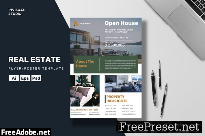 Real Estate - Flyer Template CY26725