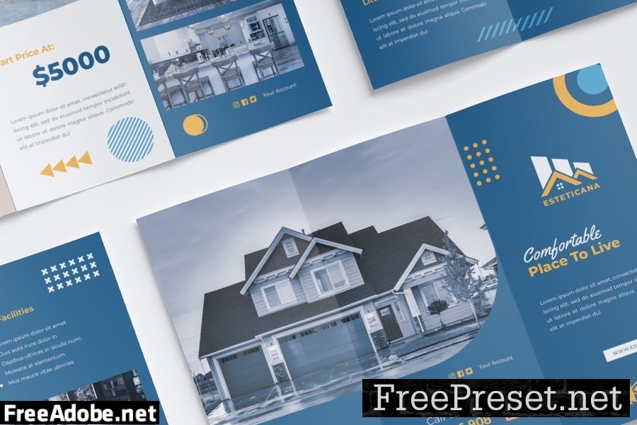 Real Estate Trifold Brochure