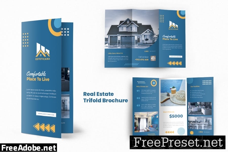 Real Estate Trifold Brochure