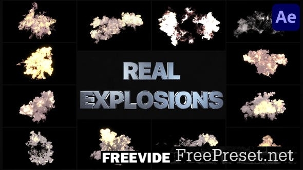 Real Explosions After Effects Video Template 33635582