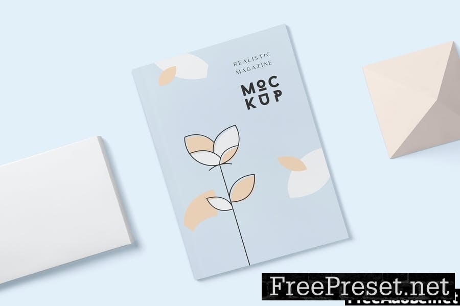 Realistic Magazine Mockups