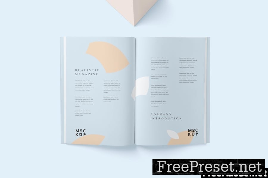 Realistic Magazine Mockups