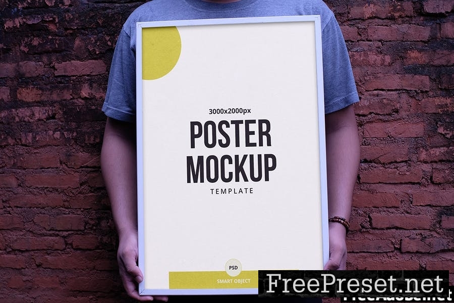 Realistic Poster Mockup