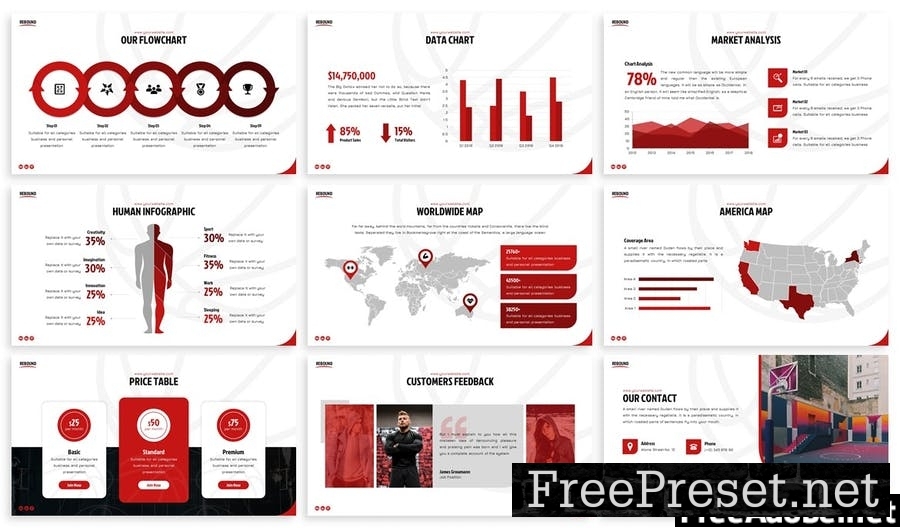 Rebound - Sport Powerpoint Template