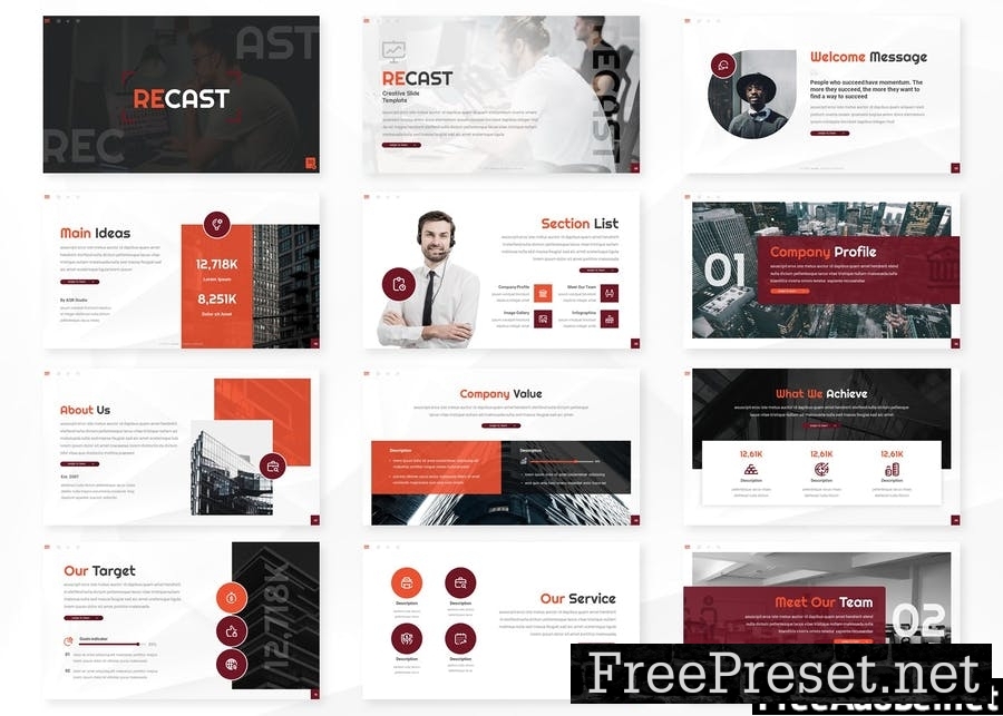 Recast - Presentation Template BUNFZJT